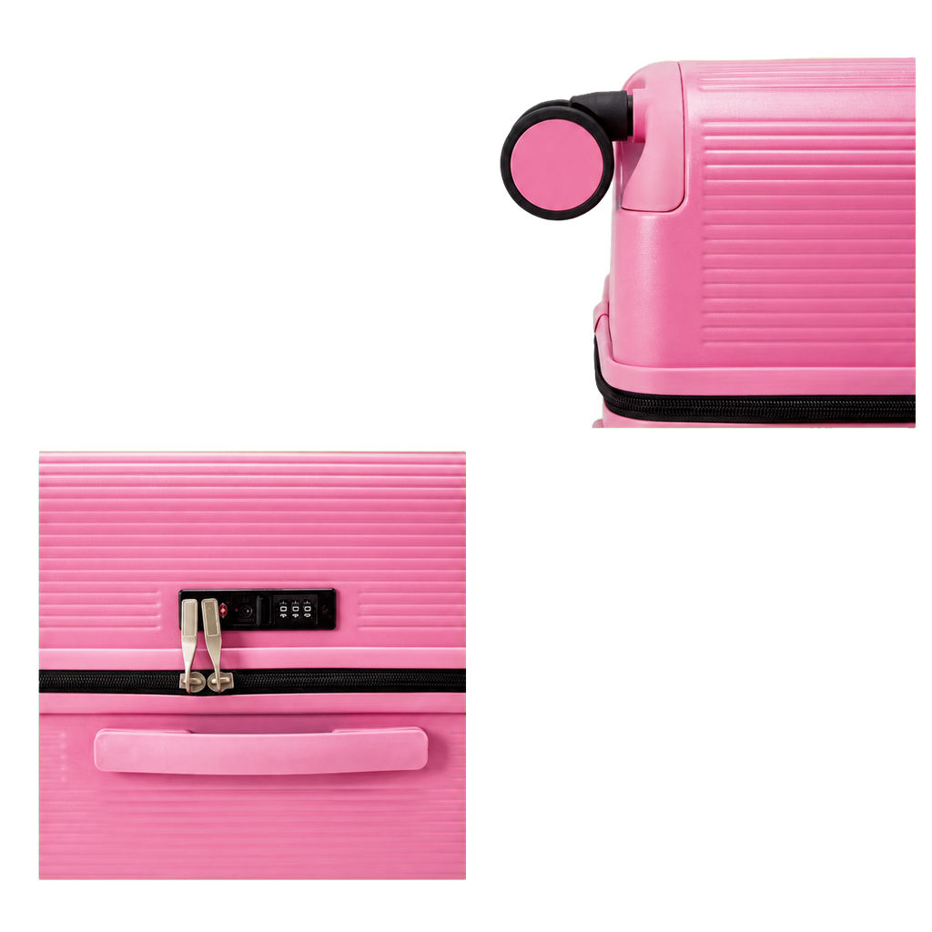VORLIVA Ribbed Spinner Luggage