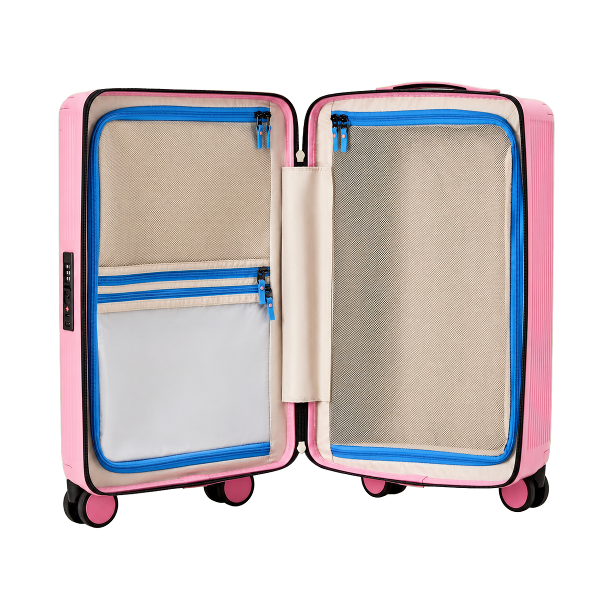 VORLIVA Ribbed Spinner Luggage