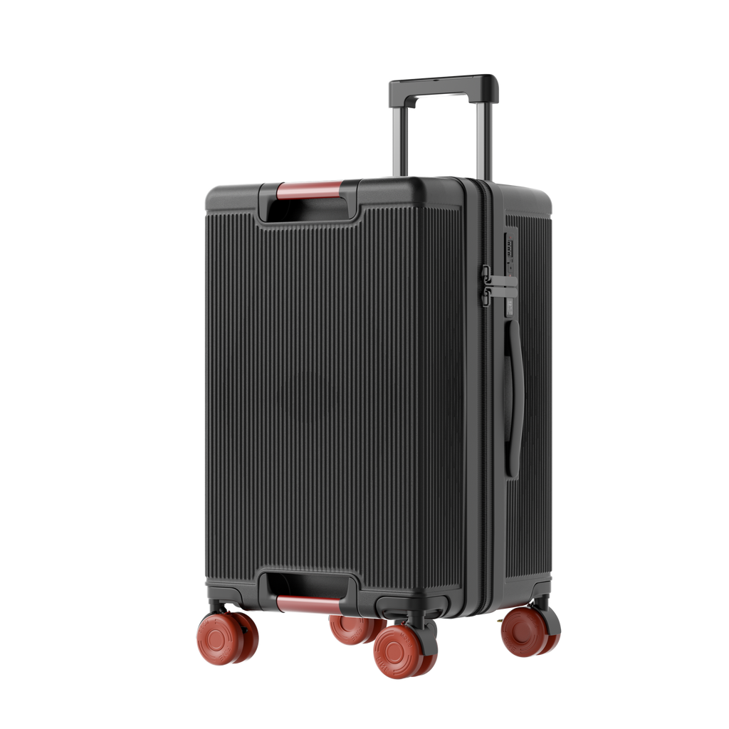 VORLIVA Premium PC Hardshell Suitcase with 360° Spinner Wheels – Durable Travel Luggage with Secure Combination Lock