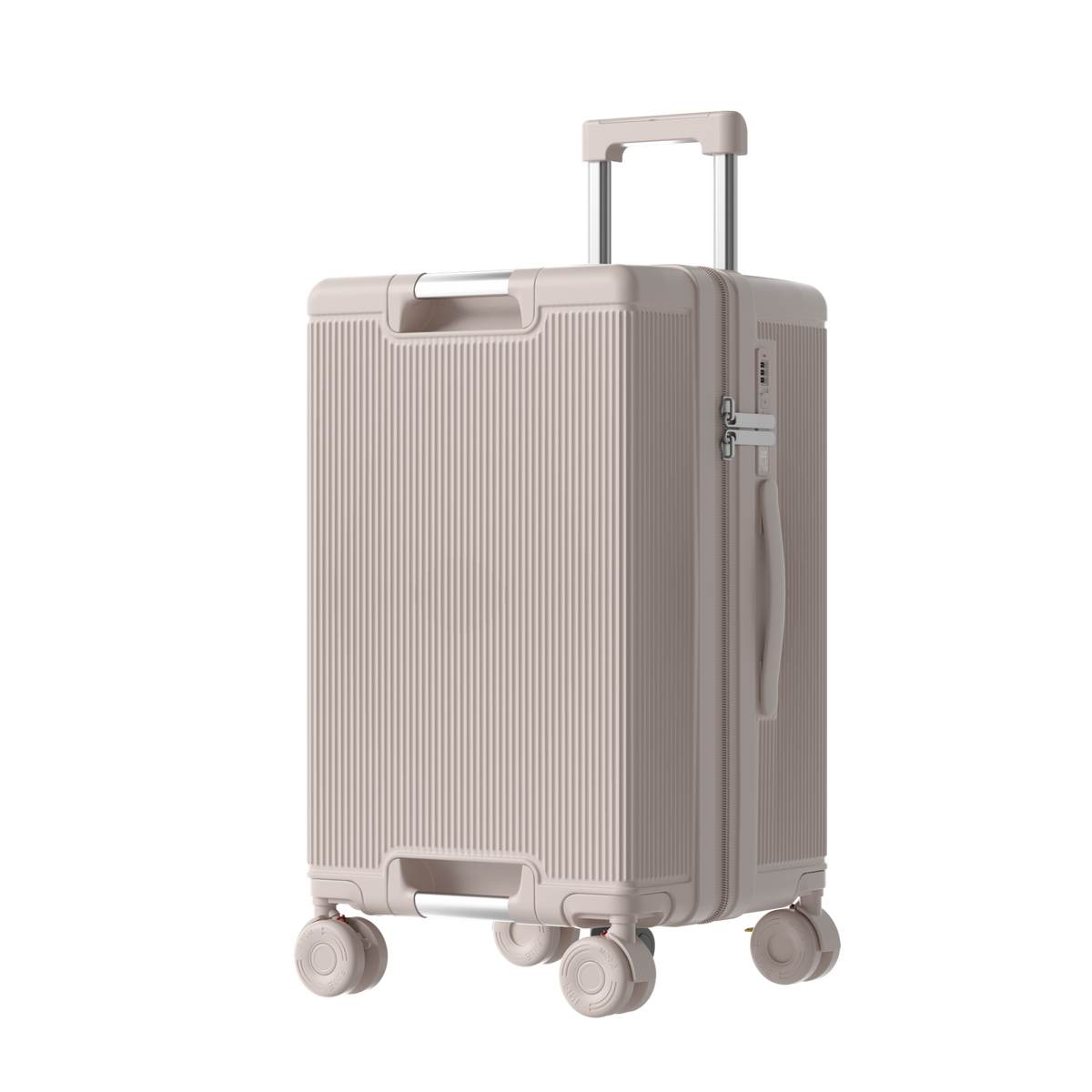 VORLIVA Premium PC Hardshell Suitcase with 360° Spinner Wheels – Durable Travel Luggage with Secure Combination Lock