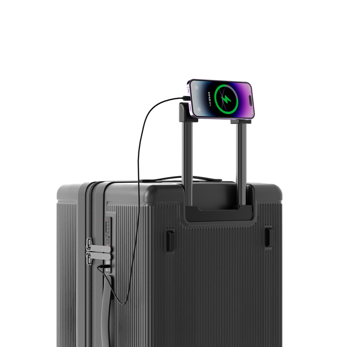 VORLIVA Premium PC Hardshell Suitcase with 360° Spinner Wheels – Durable Travel Luggage with Secure Combination Lock