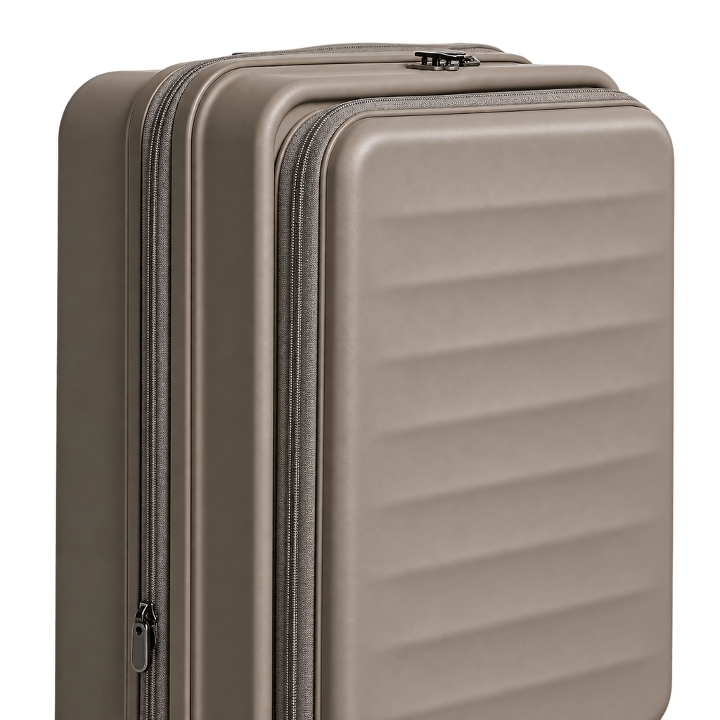 Front-Opening Hardside Rolling Luggage 20/24/28 Inch