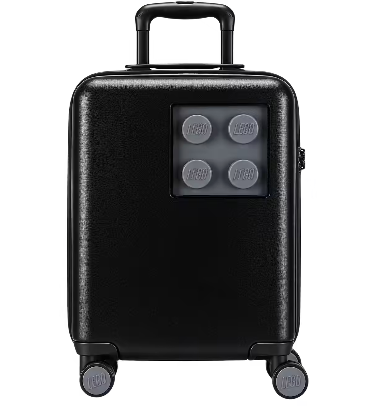 Kids Building Block Hardshell Carry-On Suitcase – 20 Inch Lightweight Spinner Luggage