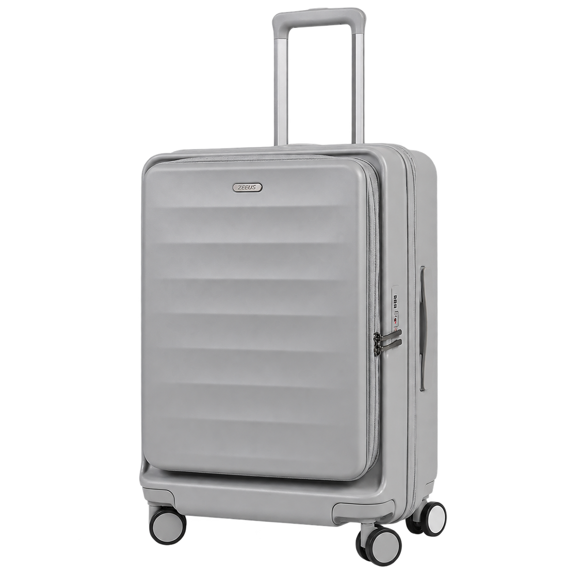 Front-Opening Hardside Rolling Luggage 20/24/28 Inch