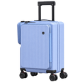 VORLIVA Smart Front Opening Carry On Luggage – Premium Expandable Hardshell Suitcase with Laptop Compartment & 360° Spinner Wheels