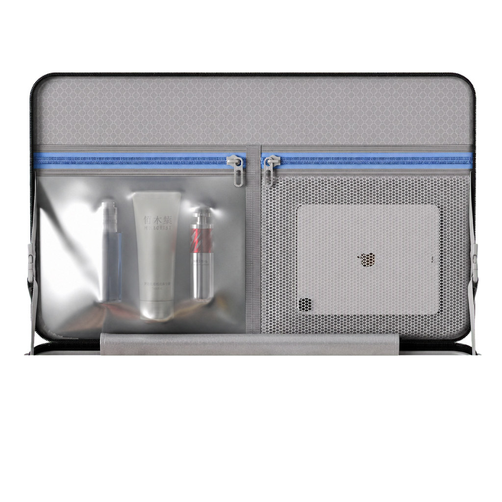 Large Capacity Side-Opening Suitcase with Wet & Dry Separation – Business Travel Luggage