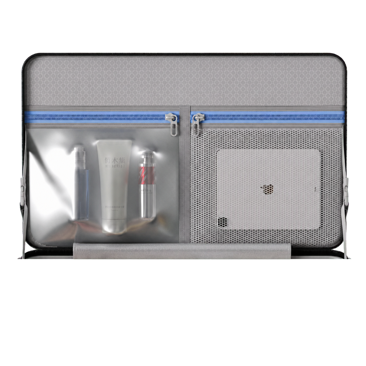 Large Capacity Side-Opening Suitcase with Wet & Dry Separation – Business Travel Luggage