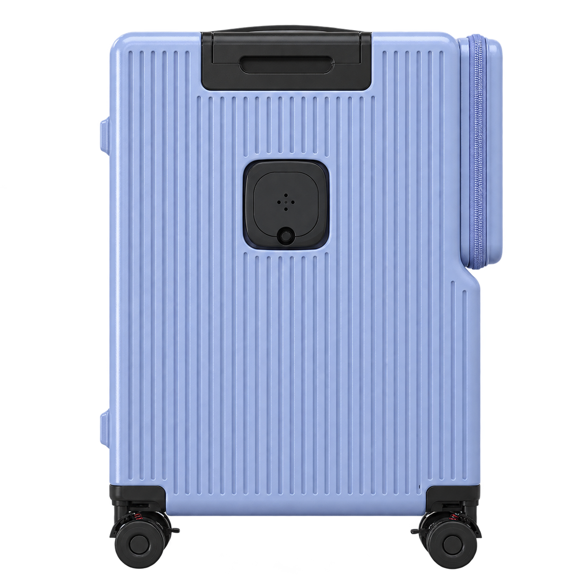 VORLIVA Smart Front Opening Carry On Luggage – Premium Expandable Hardshell Suitcase with Laptop Compartment & 360° Spinner Wheels