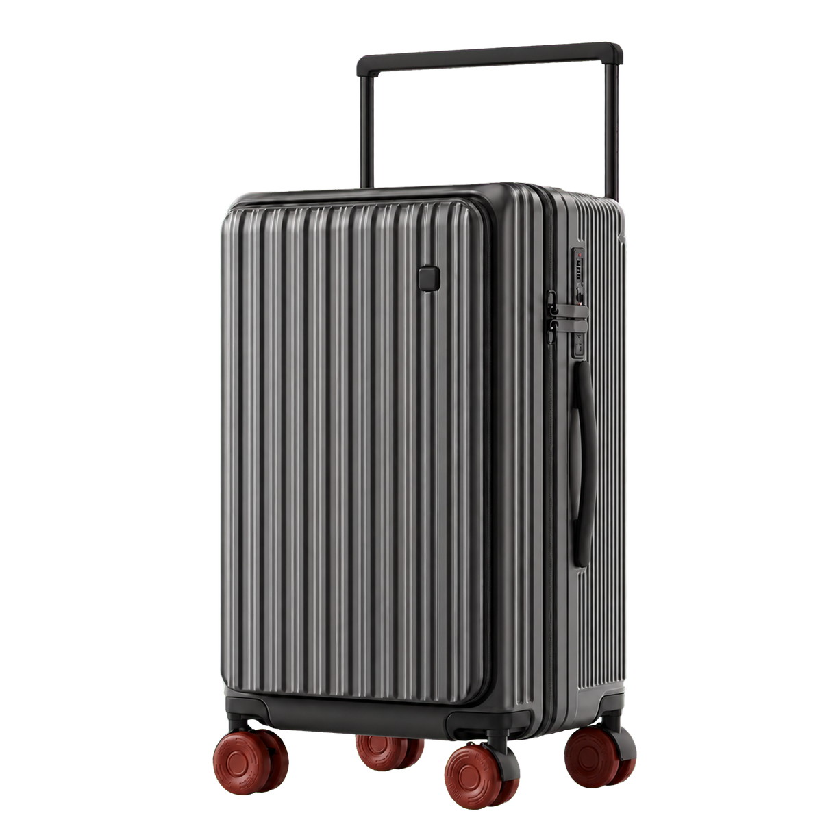 Large Capacity Side-Opening Suitcase with Wet & Dry Separation – Business Travel Luggage