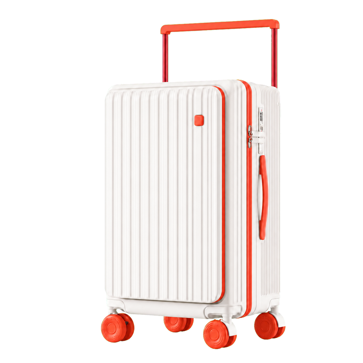 Large Capacity Side-Opening Suitcase with Wet & Dry Separation – Business Travel Luggage