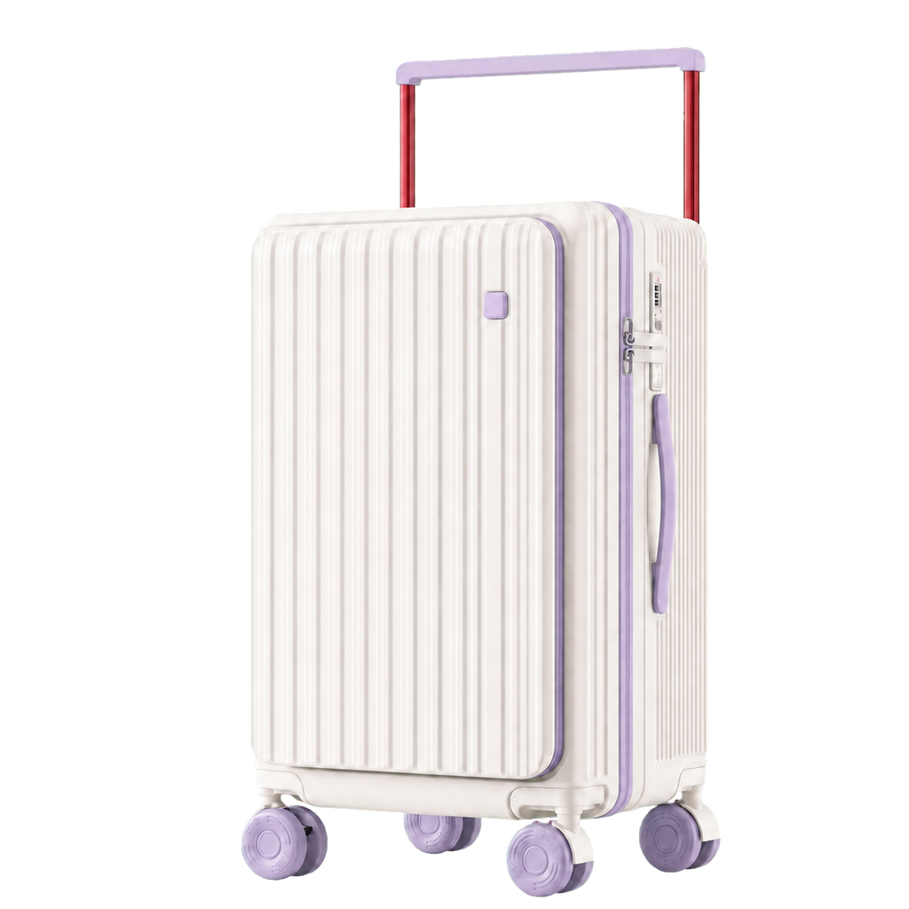 Large Capacity Side-Opening Suitcase with Wet & Dry Separation – Business Travel Luggage